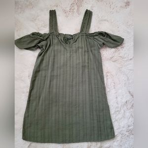 Aerie tunic dress size US XS olive